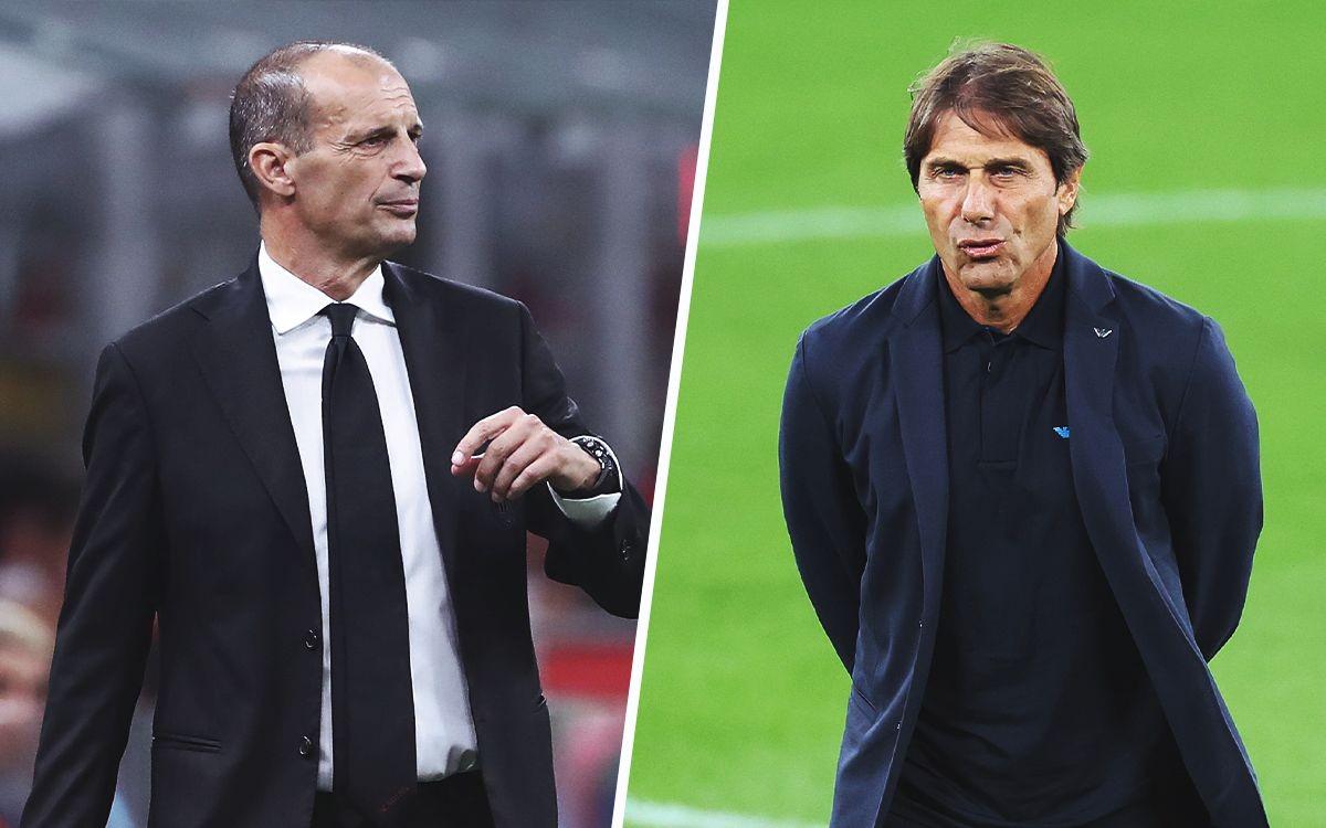 完全處于下風，阿萊格里教練生涯8戰(zhàn)孔蒂僅取勝1場