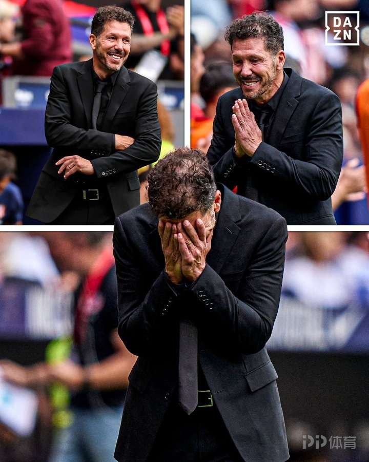 5-2大勝皇馬！比賽未結(jié)束時(shí)西蒙尼已激動(dòng)落淚掩面哭泣