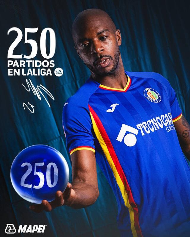 “GOAT”歸來，恩約姆二度回歸赫塔費(fèi)，完成西甲250場里程碑