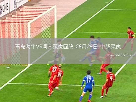 08月29日中超第23輪青島海牛vs河南全場錄像